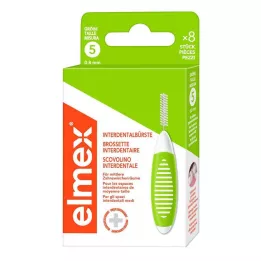 ELMEX Brosses interdentaires ISO Gr.5 Green 0,8 mm, 8 pc