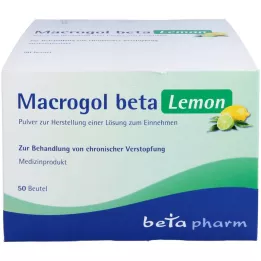 MACROGOL beta Lemon Plv.z.Her.e.Lsg.z.Ingest, 50 pièces