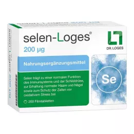 SELEN-LOGES Comprimés pelliculés de 200 µg, 200 pièces