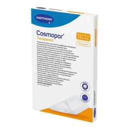 Pansement film transparent Cosmopor 9x15 cm stérile, 5 pièces