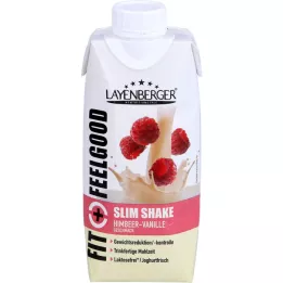 LAYENBERGER Fit+Feelgood Slim Shake Framboise-Vanille, 330 ml