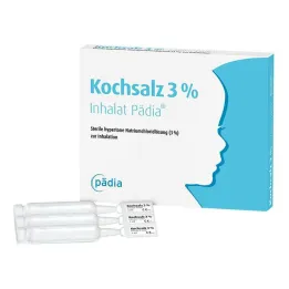 Sel de table 3% dinhalation Ampoules Pädia, 20 pc