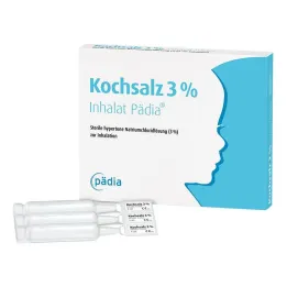 Solution saline à 3 % pour inhalation pédiatrique, 60 flacons de 4 ml