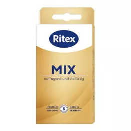 RITEX Préservatifs mixtes, 8 pièces