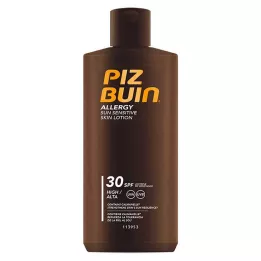 PIZ Lotion solaire pour peaux sensibles Buin Allergy LSF 30, 200 ml