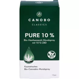 CANOBO Bio pure 10% CBD Mundspray, 10 ml