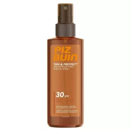 PIZ Buin Tan &amp; Protéger le spray dhuile de soleil LSF 30, 150 ml