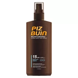 PIZ Buin Hydrating Ultra Light Sun Spray LSF 15, 200 ml