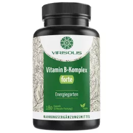 VIRISOLIS Complexe de vitamine B FORTE Capsules végétaliennes de 6 mois, 180 pcs
