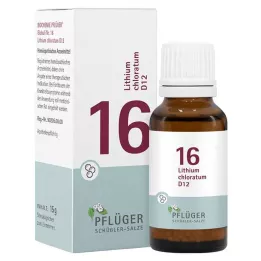BIOCHEMIE Pflüger 16 Chlorate de lithium D 12 Glob., 15 g