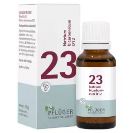 BIOCHEMIE Pflüger 23 Natrium bicarbonicum D 12 Gl., 15 g