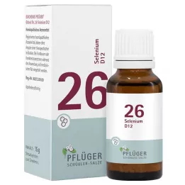 BIOCHEMIE Pflüger 26 Sélénium D 12 Globuli, 15 g