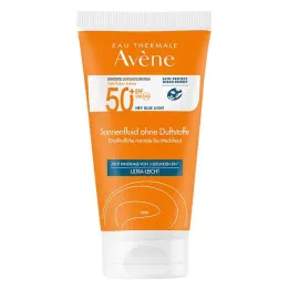 AVENE Fluide solaire SPF 50+ sans parfum, 50 ml
