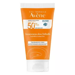 AVENE Crème solaire SPF 50+ sans parfum, 50 ml