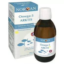 NORSAN Omega-3 Arctic avec vitamine D3 liquide, 200 ml