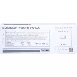 MEDUNASAL-Héparine 500 I.U. ampoules, 10X5 ml