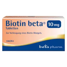 BIOTIN BETA Comprimés de 10 mg, 100 pièces