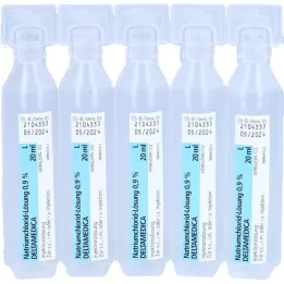 NATRIUMCHLORID-Solution à 0,9 % Deltamedica Luer Pl., 20X20 ml