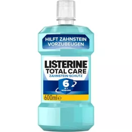 LISTERINE Bain de bouche Total Care Protection antitartre, 600 ml