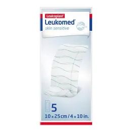 Leukomed® peau sensible 10x25 cm, 5 pc