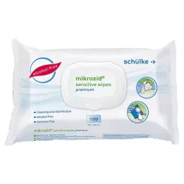 MIKROZID Lingettes sensibles premium Des.MP+Flä.Softp., 100 pcs