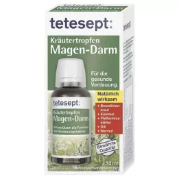 TETESEPT Gouttes à base de plantes gastro-intestinales, 50 ml