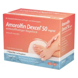 Amorolfin Dexcel® 50 mg/ml vernis à ongles actif, 5 ml