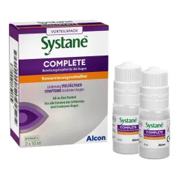 Systane® COMPLETE sans conservateur, 2X10 ml