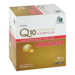 COENZYM Gélules Q10 100 mg + vitamines + minéraux, 240 pcs