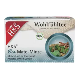 Sachets filtrants à la menthe biologique H&S, 20 x 1,8 g