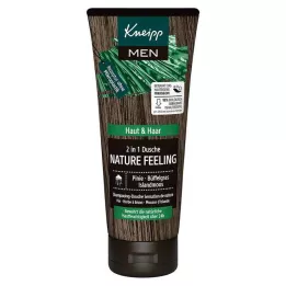 KNEIPP MEN Douche 2 en 1 Sensation de nature, 200 ml