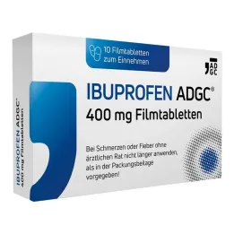 IBUPROFEN ADGC® 400 mg comprimés pelliculés, 10 pc
