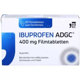 IBUPROFEN ADGC Comprimés pelliculés à 400 mg, 20 pièces