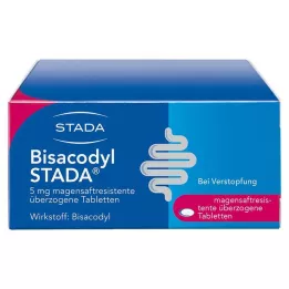 BISACODYL STADA Comprimés enrobés gastro-résistants à 5 mg, 100 pcs