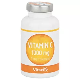 VITAMIN C 1000 mg Comprimés à libération prolongée, 100 pcs