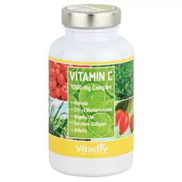VITAMIN C 1000 mg Complex+Acérola comprimés, 100 pcs