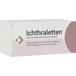 ICHTHRALETTEN 200 mg comprimés résistants gastriques, 168 pc