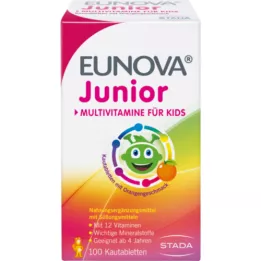 EUNOVA Comprimés de mastication junior M.orang Flavour, 100 pc
