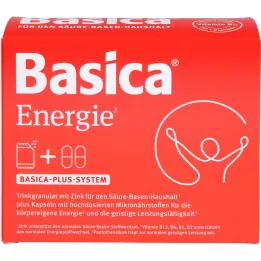 BASICA Granulés + capsules pour boisson énergétique pendant 7 jours, 7 pièces