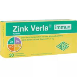 Zinc Verla Chewatas immuns, 30 pc