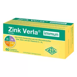 ZINK VERLA Comprimés à croquer immun, 60 pcs