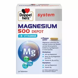 DOPPELHERZ Comprimés du système Magnesium 500 Depot, 30 pcs