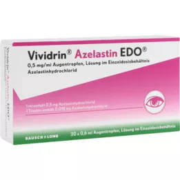 VIVIDRIN azelastin EDO 0,5 mg / ml eyestr.lsg.i.edp, 20x0,6 ml