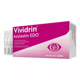 VIVIDRIN Azélastine EDO 0,5 mg/ml collyre en solution dans EDP, 20X0,6 ml