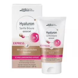 HYALURON SANFTE Crème visage bronzante express, 30 ml