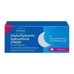 DIPHENHYDRAMINHYDROCHLORID STADA Comprimés de 50 mg, 20 pièces