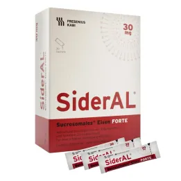 Sideral Iron Forte 30 mg granulés dagrumes, 30 pc
