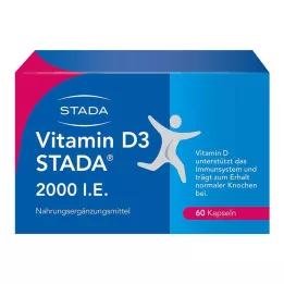 VITAMIN D3 STADA 2000 gélules I.E., 60 pièces