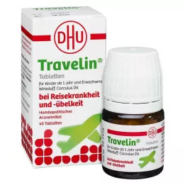 TRAVELIN Comprimés, 40 pièces