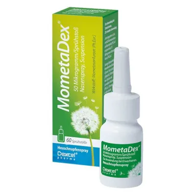 Mometadex 50 µg/spray suspension pour pulvérisation nasale, 10 g Mometadex 50 µg/spray suspension pour pulvérisation nasale, 10 g